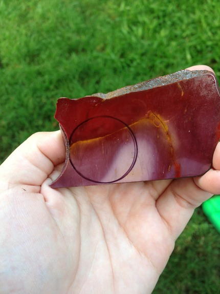 australian mookaite slab